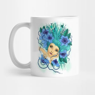 Mermaid with beads Mug